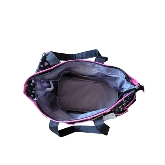 Disney Baby Minnie Mouse 8 Pockets Diaper Bag 4 Piece Accessory Set - Picture 7 of 9